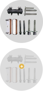 進(jìn)口材質(zhì)加熱管、冷卻器